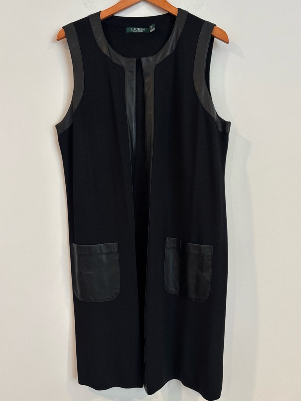Ralph Lauren black vest